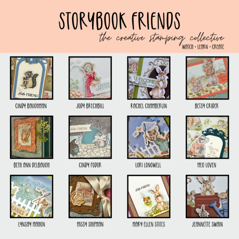 Storybook Friends Stamping Tutorials – Creative Monthly Inspiration for you!