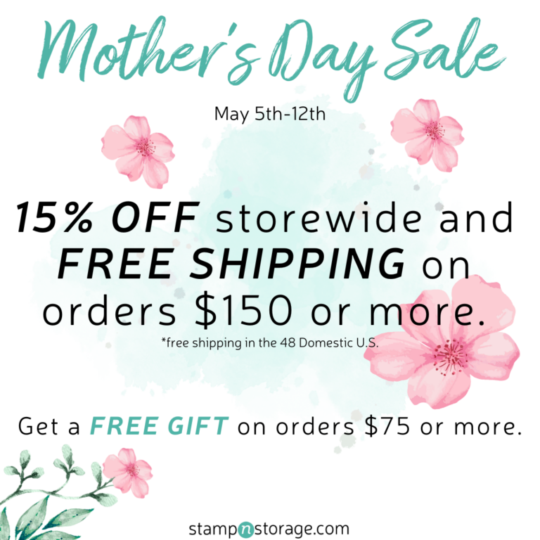 Surprise!  A Mother’s Day Sale starts today!