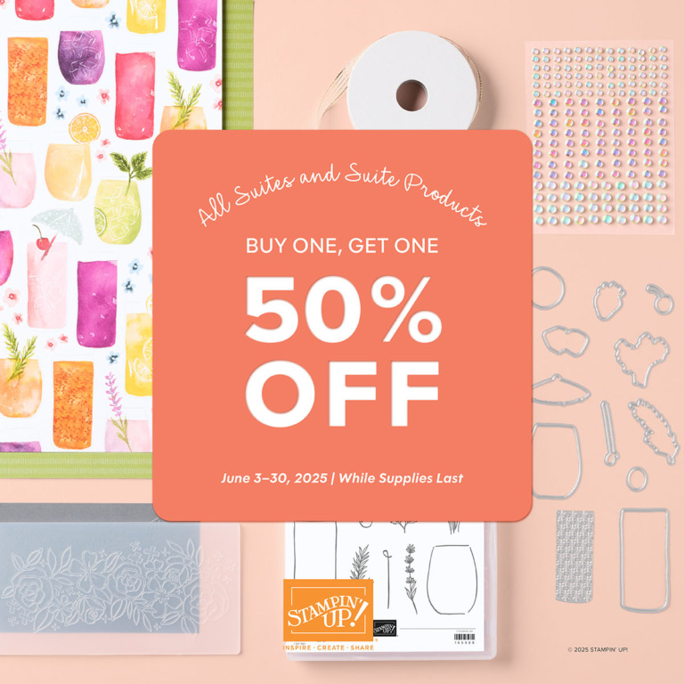 What’s better than one suite of crafty goodness? Getting the second one half off!