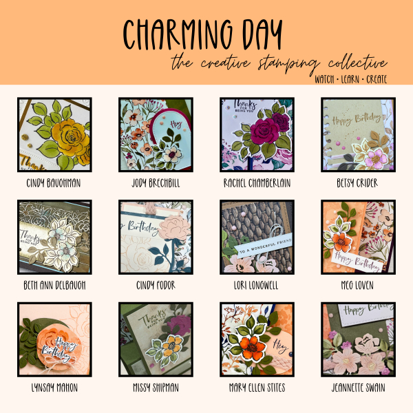 Charming Day Stamping Tutorials – Creative Monthly Inspiration for you!