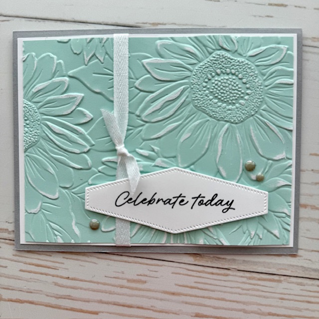 Sunflower Embossing Folder Make n Take Class: Quick + Stunning Card Projects