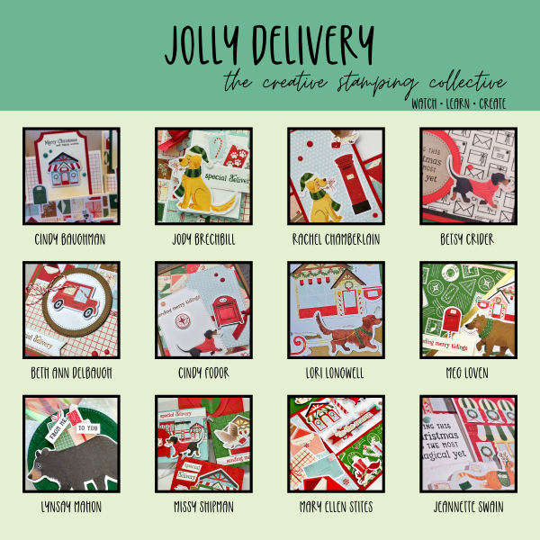 Jolly Delivery: November Creative Stamping Collective- Inspiration & Cardmaking Ideas