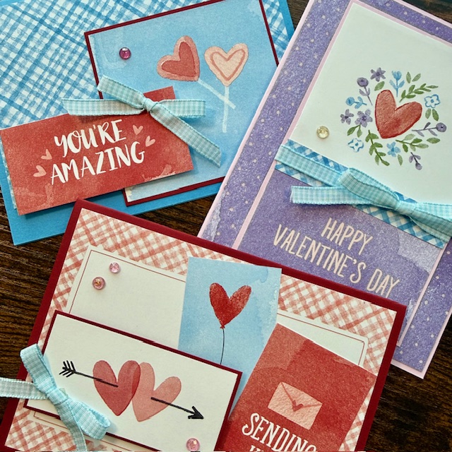 Quick and Cute Card Class Using Love Notes Designer Paper with New Product Reveal