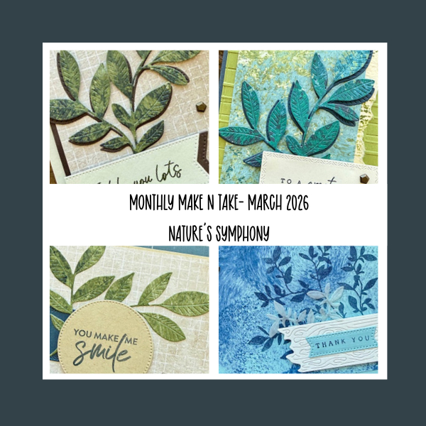 Nature’s Symphony Suite Card Ideas | 4 Beautiful Handmade Cards + Free March 2026 Tutorial